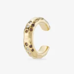 Kolczyk typu earcuff z motywem pantery