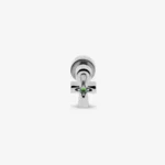 Piercing Ankh szmaragdowy