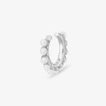 Kolczyk typu earcuff z perłą